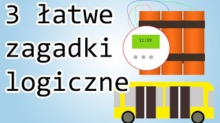 3 łatwe zagadki logiczne dla rodziny [upl. by Leahcimdivad]