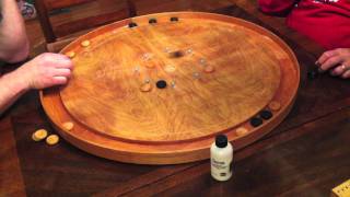 Crokinole Demonstration [upl. by Atkins354]