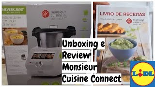 MONSIEUR CUISINE CONNECT I UNBOXING E CONFIGURAÇÃO PASSO A PASSO REVIEW ROBOT DE COZINHA LIDL [upl. by Matrona282]