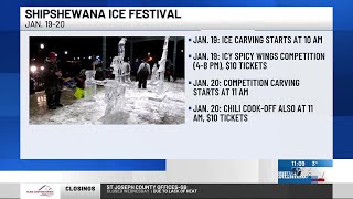 Shipshewana Ice Festival headed to town this weekend [upl. by Wilden976]