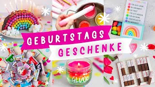 Kreative Ideen für DIY Geburtstagsgeschenke  Geschenke selber machen  TRYTRYTRY [upl. by Sydalg]