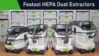 Festool HEPA Dust Extractors Improve the quality and efficiency of your work [upl. by Avin]