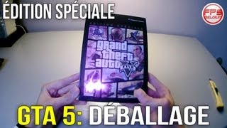 GTA5  Déballage de lÉdition Spéciale  Unboxing  Grand Theft Auto 5 Français  FPS Belgium [upl. by Nwahsid993]