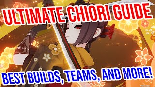 ULTIMATE Chiori Guide Best Combos Weapons Teams Artifacts and MORE Genshin Impact [upl. by Eggett431]