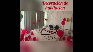 Decoración de habitación romántica como decorar una habitación de amor [upl. by Alraep727]