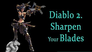 LIVE streamed Diablo 2 Blade throwing assassin [upl. by Yaja]