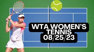 WTA Predictions Today 082523 FREE PICKS and Betting Tips Women’s Tennis SemiFinals [upl. by Russia]