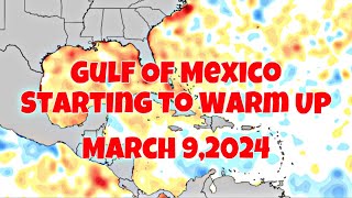 2024 Atlantic Hurricane OffSeason Outlook And Discussion For March 92024 Gulf Of Mexico Warming [upl. by Desireah689]