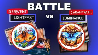 💥 LIVE BATTLE  LIGHTFAST vs LUMINANCE  Quels crayons choisir pour nos coloriages [upl. by Alauqahs]