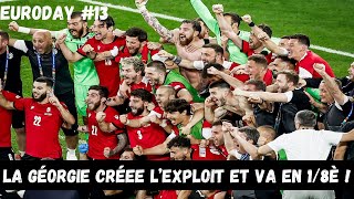 EURODAY 13  La Géorgie dans lHistoire France vs Belgique en 18è  Débrief Jour 13 EURO 2024 [upl. by Cornelle]