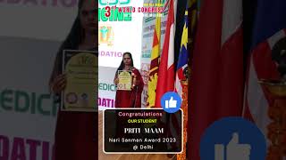 Nari Samman Award 2023 7 [upl. by Damle]