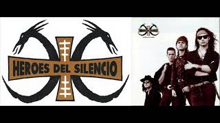 Entre dos tierras  Héroes del silencio  BACKING TRACK GuitaR SOLO🎸 [upl. by Noryb]