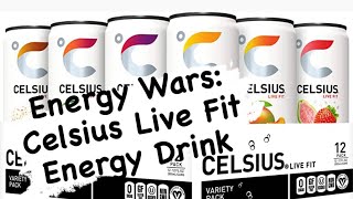 Celsius Live Fit  Energy Drink InDepth Review for Strength Athletes and Powerlifters [upl. by Ynnam]