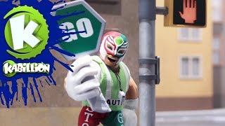 WWE Slam City  The Crossing Guard ft Rey Mysterio [upl. by Wyler]