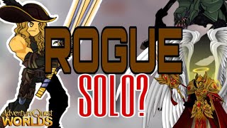 AQW  THE BEST STARTING CLASS TRYING ROGUES SOLOING POWER 2020 [upl. by Asuncion]