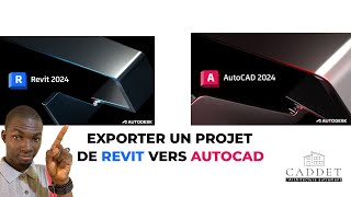 Comment bien exporter un projet de Revit vers Autocad [upl. by Esyla53]