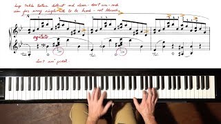 Chopin Ballade No1 TUTORIAL  P Barton FEURICH piano [upl. by Blodgett]