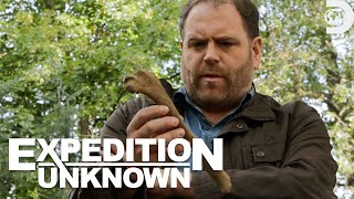 What Does Josh Gates Discover at this Hidden Grave in Poland  Expedition Unknown  Discovery [upl. by Lecrad207]