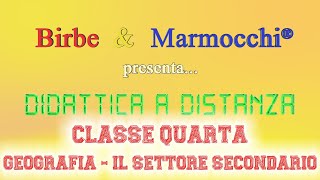 Classe quarta primaria  Geografia  Il settore secondario [upl. by Robert]