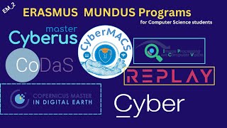 EM2 Some Erasmus Mundus programs for Computer Science students  Shiva Gyawali [upl. by Divaj]