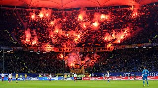 Pyro Ultras Dresden  HSV  Dynamo Dresden  1122019 [upl. by Ahsir]