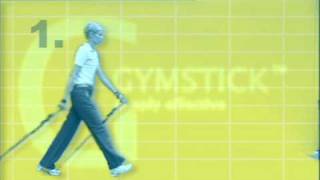 Gymstick Nordic Walking technique [upl. by Genna274]