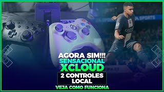 AGORA SIM SENSACIONAL XCLOUD COM 2 CONTROLES LOCAL  VEJA COMO FUNCIONA  BETTER XCLOUD [upl. by Airetak27]