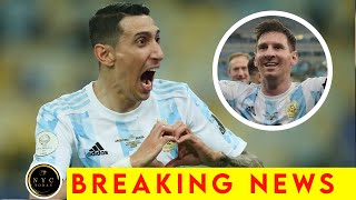 Copa America Lionel Messi Wants Angel Di Maria To Have A Memorable Farewell In Final [upl. by Nywra]