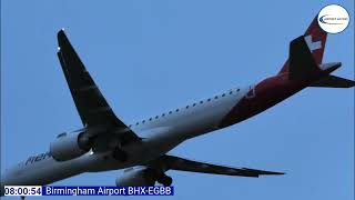 LIVE  Birmingham Airport ✈️ RAF KC2 Airbus A330 Arrival 19022024 [upl. by Reinnej]