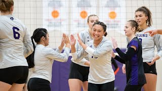 Bellevue University Volleyball vs Waldorf University [upl. by Eibbed]