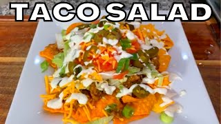 How To Make The Best Taco Salad [upl. by Dorsy]