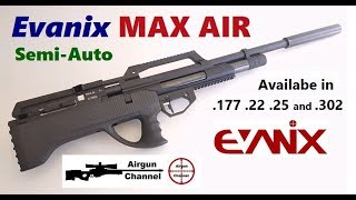 Evanix Air Speed 25  SemiAutomatic Reliable PCP Airgun with Power Range and Accuracy [upl. by Ydnolem]