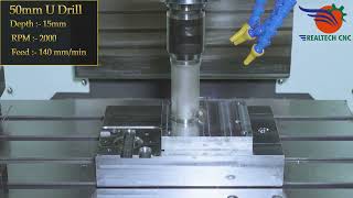 RTV 855C  Strength Video  RealTech CNC Machine VD 367 [upl. by Giles114]