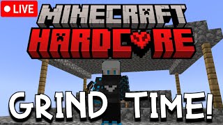 🔴Live Its Time to Grind Hardcore Minecraft Skyblock Part 2 shorts [upl. by Buerger864]