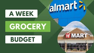 Montgomery County Maryland Weekly Budget Grocery [upl. by Root]