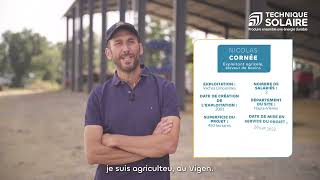 🚜 Rencontre avec Nicolas Cornée éleveur de bovins I Technique Solaire [upl. by Yelda476]