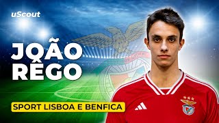 How Good Is João Rego at Sport Lisboa e Benfica B [upl. by Okoy]