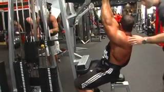 Biceps Overhead cable curl behind the neck [upl. by Acinaj]