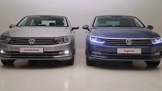 2018 Volkswagen Passat B8 Comfortline VS Highline [upl. by Yentihw183]