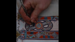 MAKING A MEDIEVAL MANUSCRIPT LIKE THE BOOK OF KELLS [upl. by Pierson]