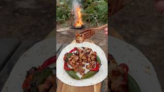 Tavuk şiş  Chicken shish 🍗 cooking outdoorcooking campingfood asmr cookingfood [upl. by Bekha524]