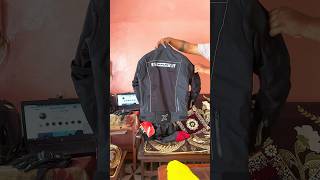 axor nimbuz riding jacket rider protection jacket gear motovlog biker axor flipkart gear [upl. by Abroms341]