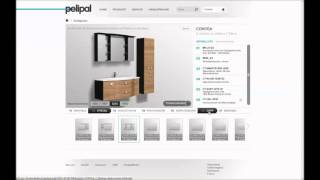 3D Pelipal Badmöbel Konfigurator  Tutorial [upl. by Llenaej283]
