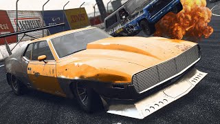 This Multiplayer Race BLOWS YOU UP If You Are Too Slow  Wreckfest Multiplayer [upl. by Ahcurb]