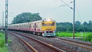 Howrah katuwa local train video and express local train video2024 [upl. by Beauvais699]