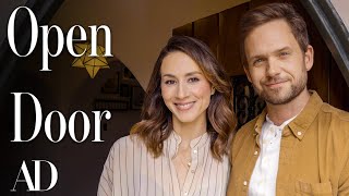 Inside Troian Bellisario amp Patrick J Adams’s Eclectic LA Home  Open Door  Architectural Digest [upl. by Aehsal688]