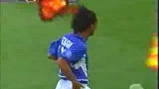 Ronaldinho free kick vs England World Cup 2002 [upl. by Nodaj173]