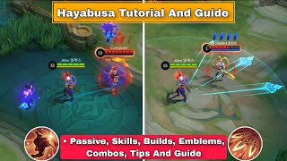 How To Use Hayabusa Mobile Legends  Advance Tips Guide And Combo [upl. by Alvita]