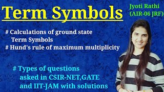 Term symbols from electronic configurationterm symbols and microstatesinorganic chemistry [upl. by Godfree262]