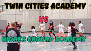 Twin Cities Academy vs Higher Ground Secondary Academy Girls Varsity Basketball [upl. by Webb196]